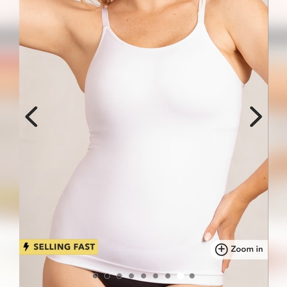 Shapermint White Essentials All Day Every Day Scoop Neck Cami - NWT Size 3XL - Picture 1 of 7